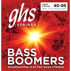 GHS Bass Boomers 4-String Light Roundwound Electric Bass Strings (40-95)